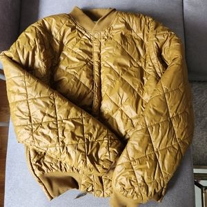 Aerie offline puffer bomber jacket